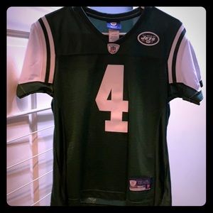 NY a jets Women’s Jersey/ Brett Farve #4/ Size S